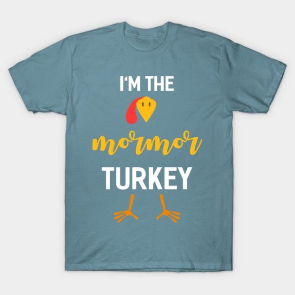 I'm The Mormor Turkey Costume Family  Gifts Thanksgiving