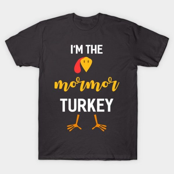 I'm The Mormor Turkey Costume Family  Gifts Thanksgiving