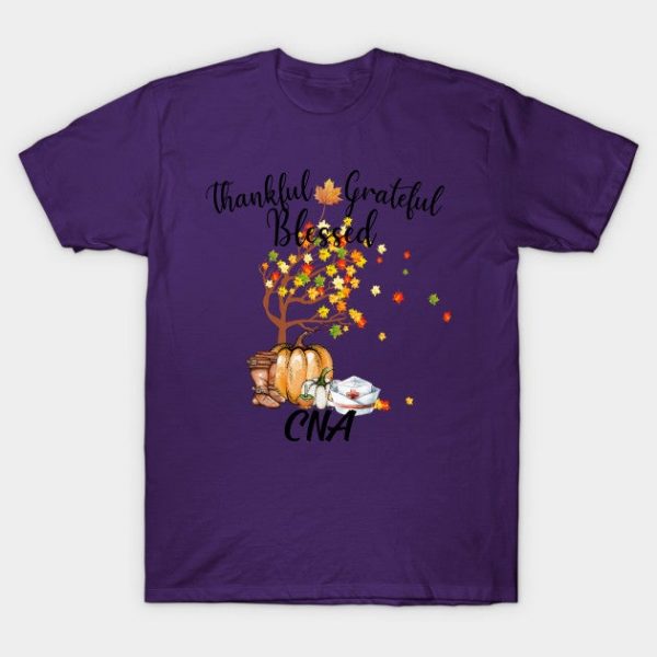 Grateful Thankful Blessed CNA Nurse Thanksgiving Day Gift