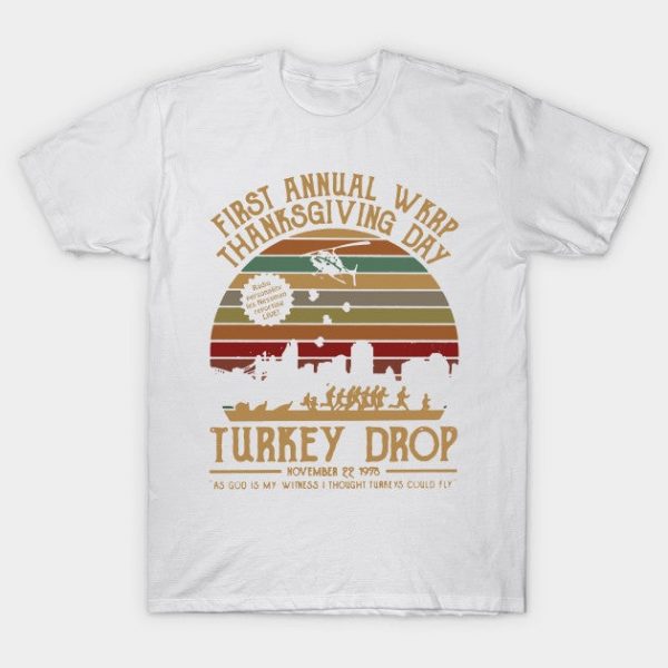 Retro Turkey Drop First Annual Wkrp Thanksgiving Day