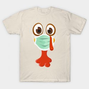 Funny Thanksgiving Turkey wearing mask Costume Gift
