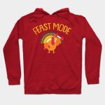 Feast Mode Turkey Weight Lifting Funny Thanksgiving