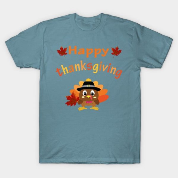 Happy Thanksgiving Shirts for Girls Boys Kids