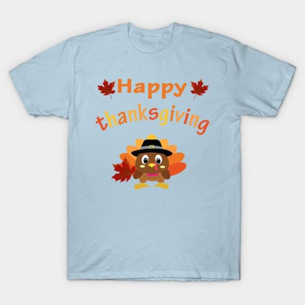 Happy Thanksgiving Shirts for Girls Boys Kids