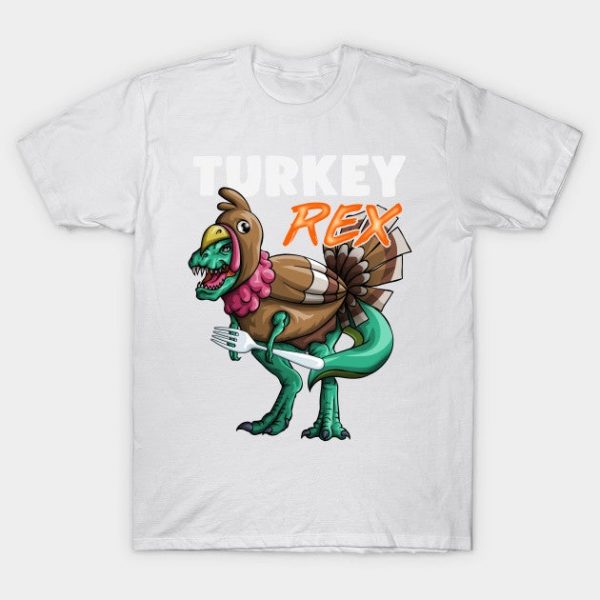 Turkey T Rex Funny Thanksgiving Dinosaur Turkey Costume Kids