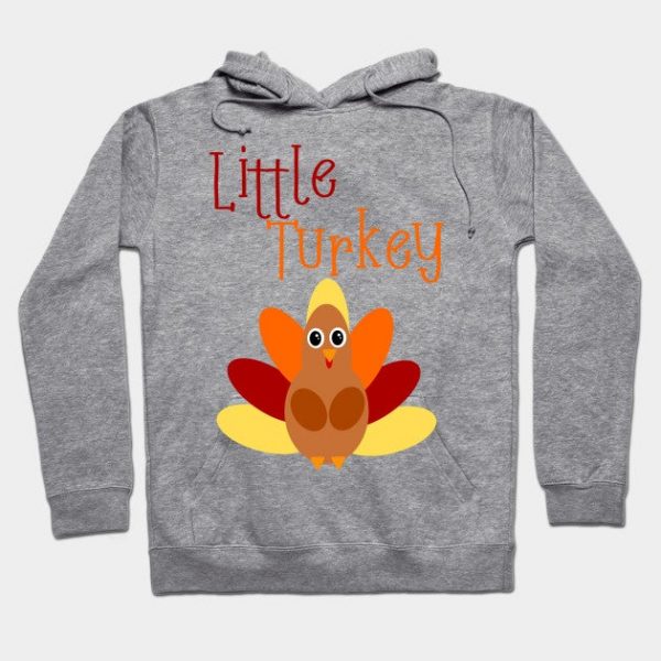 Cute Thanksgiving Shirt, Little Turkey for Kids and Baby