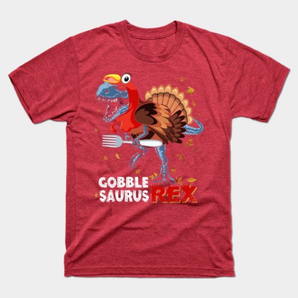 Thanksgiving Funny Dinosaur Dinner With Turkey Cute Costume