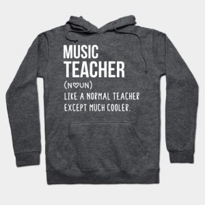 Music Teacher Defintion - Teacher Like a Normal Teacher Only Way Cooler Music lovers - Music gift - Music's day christmas vintage retro