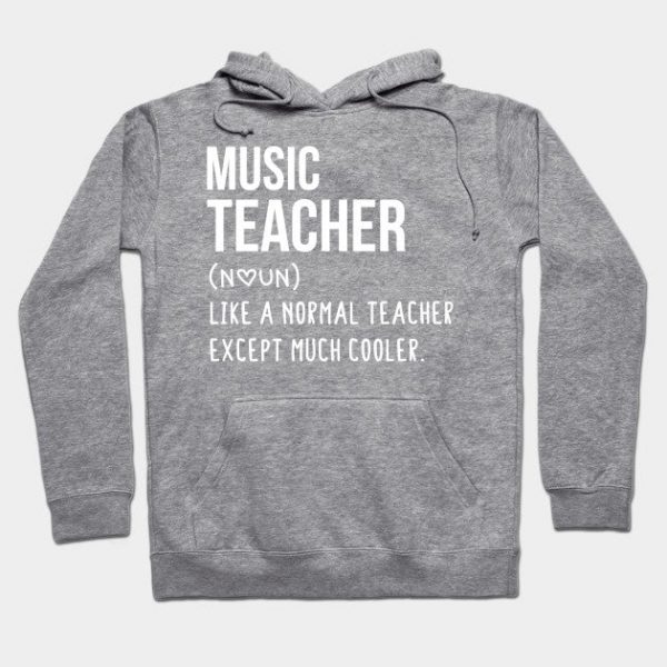Music Teacher Defintion - Teacher Like a Normal Teacher Only Way Cooler Music lovers - Music gift - Music's day christmas vintage retro