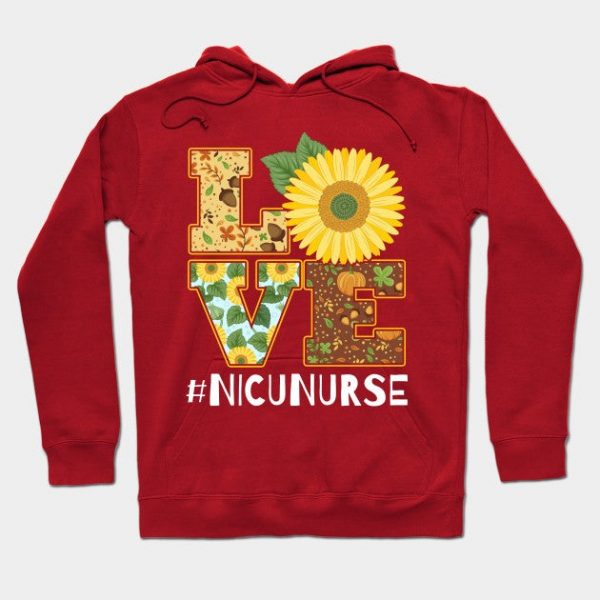 Love Sunflower NICU Nurse Birthday Thanksgiving Xmas
