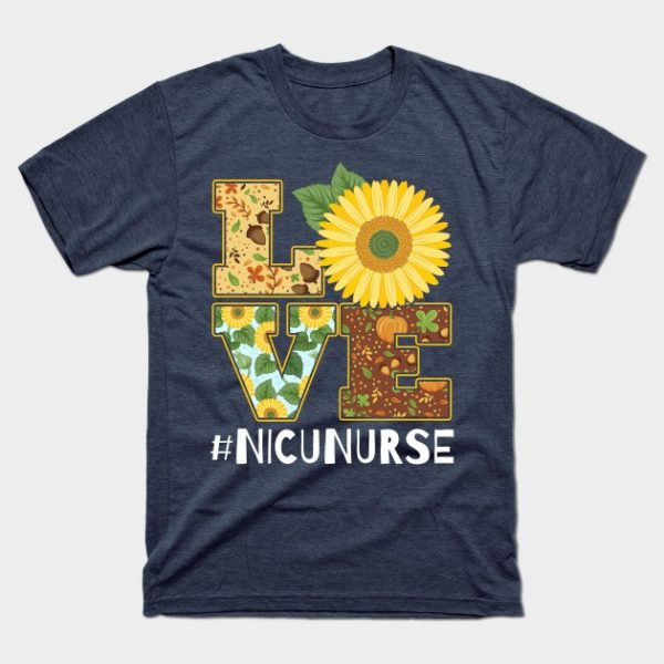 Love Sunflower NICU Nurse Birthday Thanksgiving Xmas