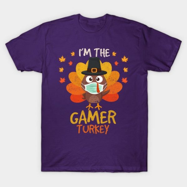 I'm the Gamer Turkey Fuuny Thanksgiving 2020 Face mask