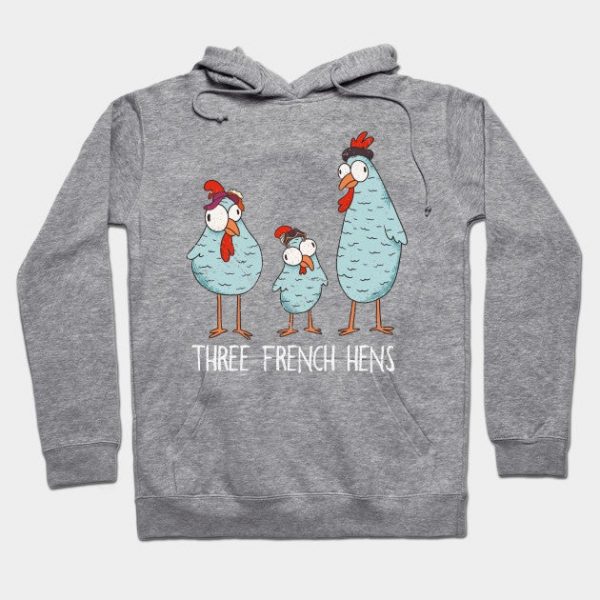 Three french Hens Christmas Xmas