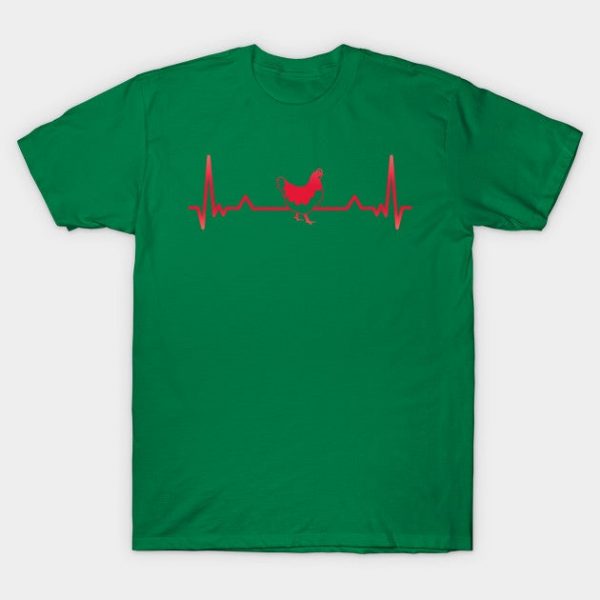 Chicken Heartbeat Animal Funny Gift