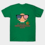 It is my first independence day Baby with Sunglass