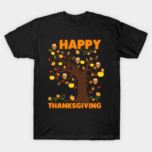 Happy Thanksgiving Fall Autumn Holiday