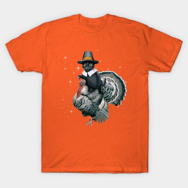 Funny Thanksgiving Cat Pilgrim Thanksgiving Turkey Costume