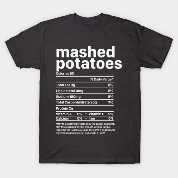Thanksgiving mashed potatoes nutrition