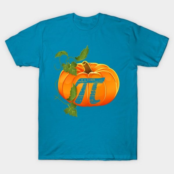 Pumpkin Pie Math Tee Funny Halloween Thanksgiving Pi Day