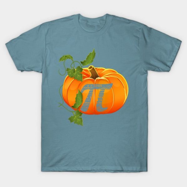 Pumpkin Pie Math Tee Funny Halloween Thanksgiving Pi Day