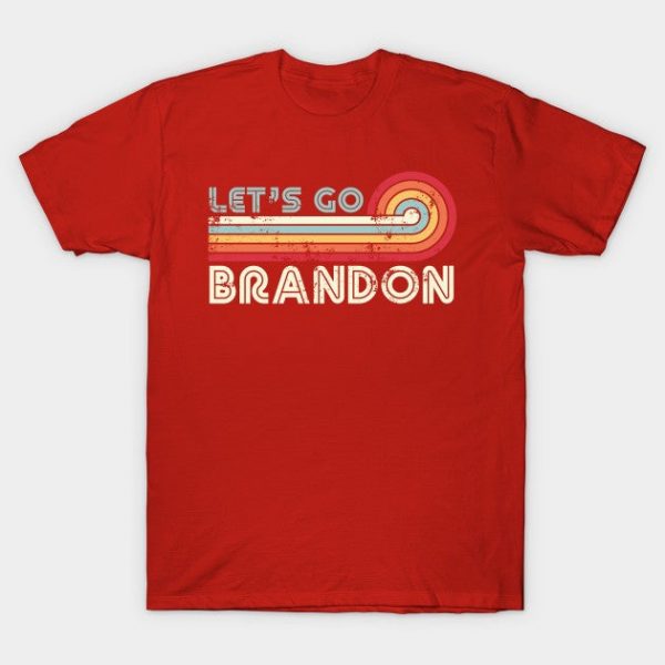 Let's Go Brandon Vintage Sunset Funny Meme Gift