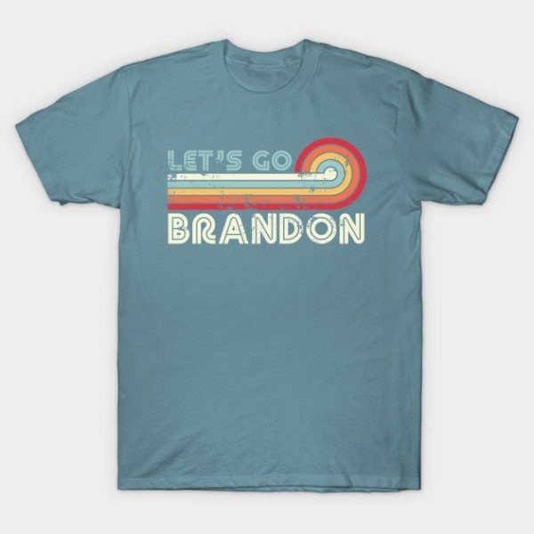 Let's Go Brandon Vintage Sunset Funny Meme Gift