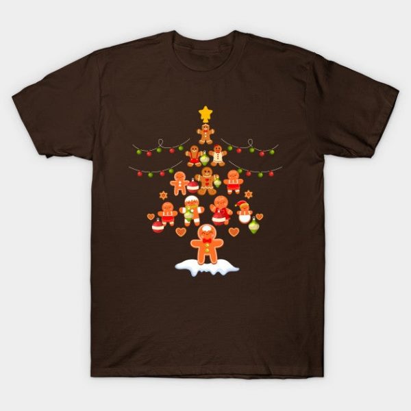 Jolly Gingerbread Christmas Tree Xmas Cheer Holiday Season
