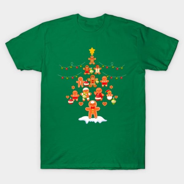 Jolly Gingerbread Christmas Tree Xmas Cheer Holiday Season