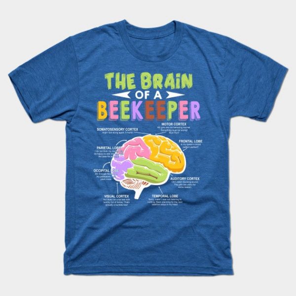 How Is The Brain Anatomy Of A Beekeeper Funny Bee Apiarist