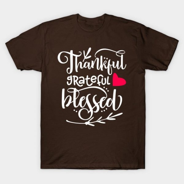 Thanksgiving Day Design Grateful Thankful Blessed