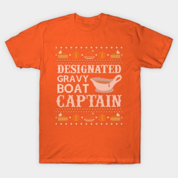 Designated Gravy Boat Captain, Ugly Thanksgiving Sweater