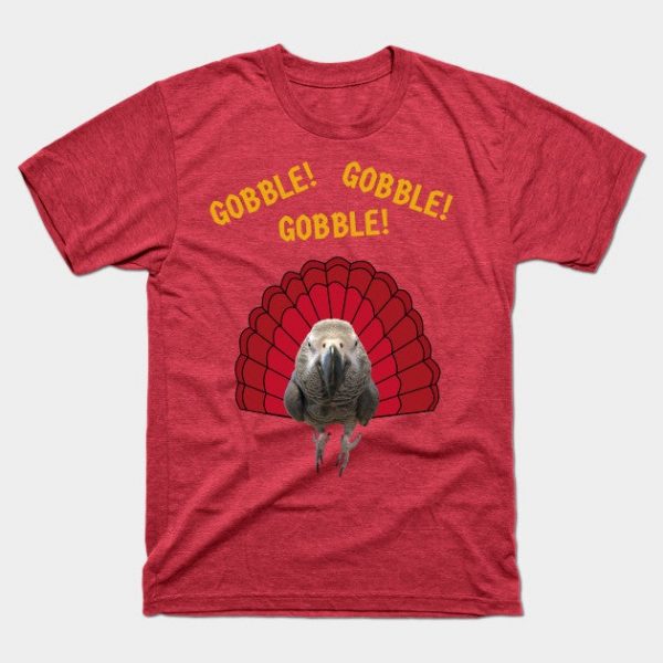 Gobble! Turkey Thanksgiving African Grey Parrot