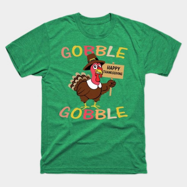 Turkey Pilgrim Gobble Thanksgiving