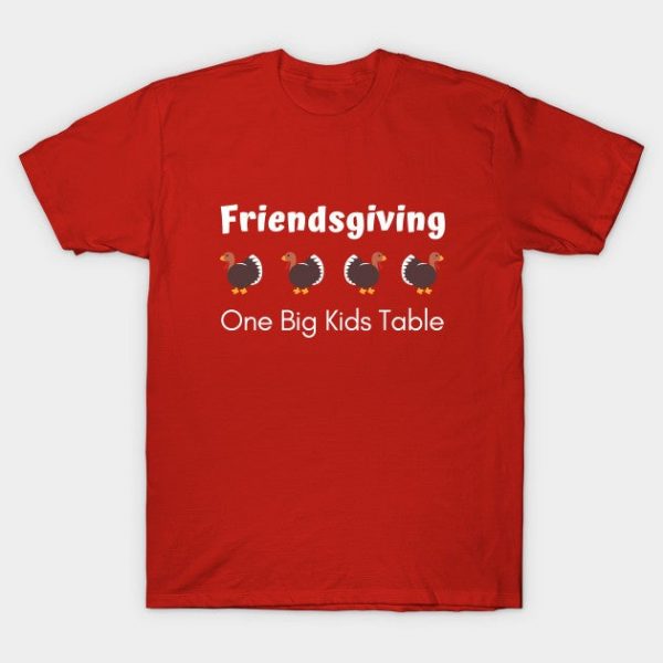 Friendsgiving One Big Kids Table