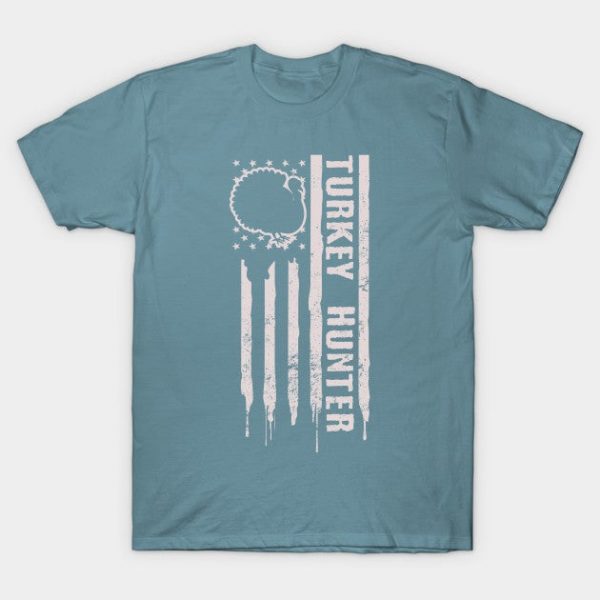 Turkey Hunting Shirt | Patriotic US American Flag Gift