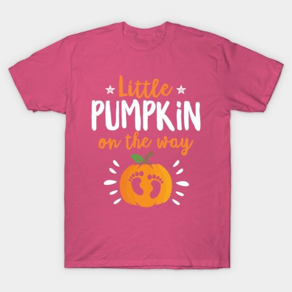 Little Pumpkin On The Way Funny Halloween Baby Shower