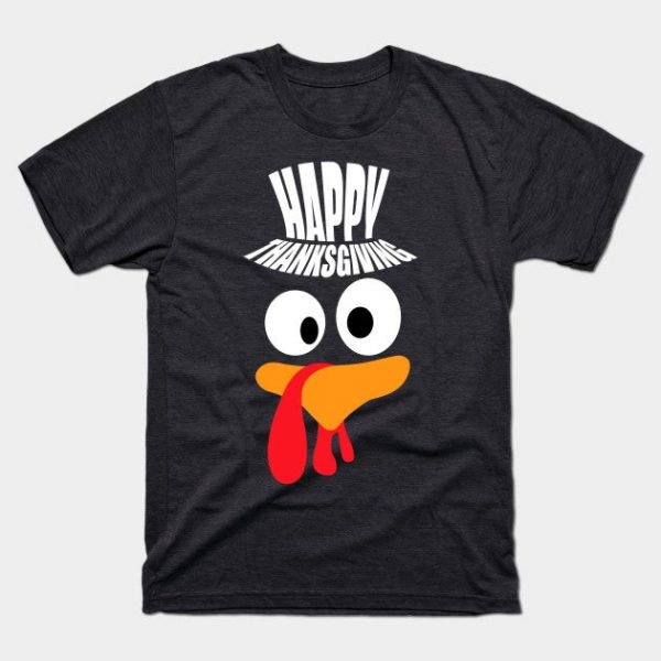 Happy Thanksgiving Gift For Women - Funny Turkey Face