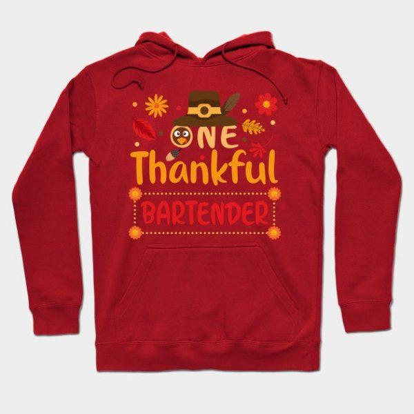 One Thankful Bartender Thanksgiving Outfit gift
