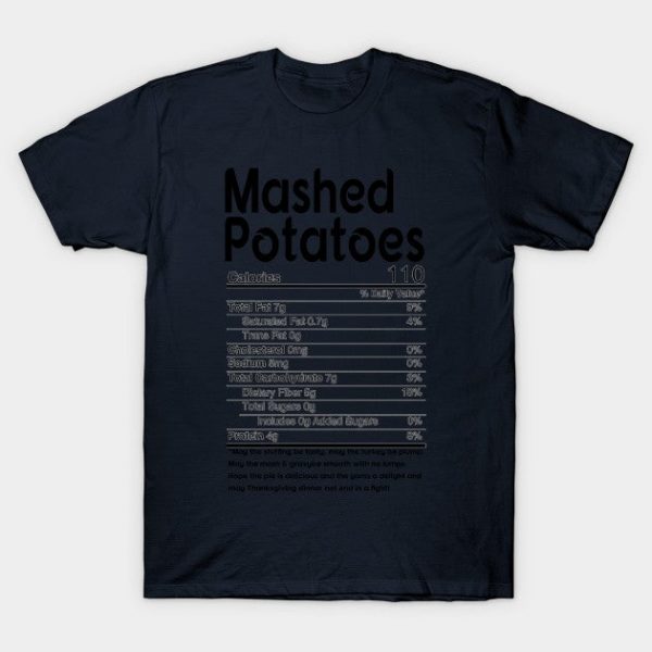 Thanksgiving Mashed Potatoes Nutritional Facts gift