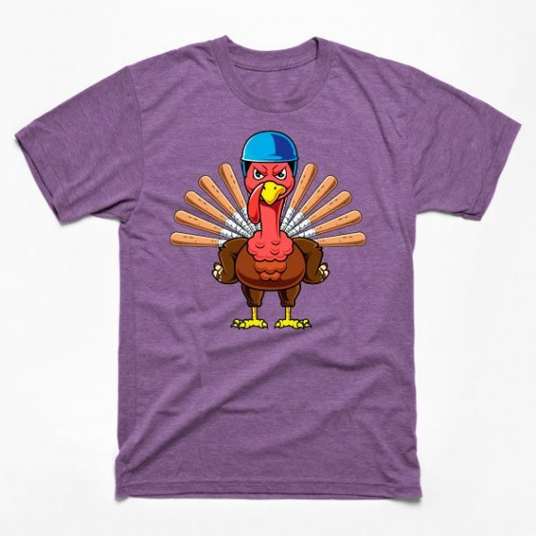 Baseball Catcher Thanksgiving turkey funny